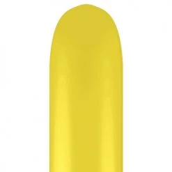 Balloons By Color Qualatex 260Q - 100ct Yellow