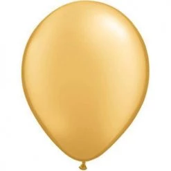 Qualatex 5" Round - 100ct - Gold Balloons By Color