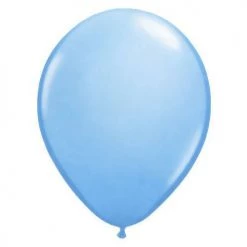 Balloons By Color Qualatex 5" Round - 100ct - Pale Blue