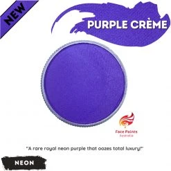 Face Paints Australia Face Paint Australia - Neon Royal Purple (30 Gm)