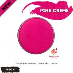 Face Paints Australia Face Paint Brands Face Paint Australia - Neon Pink Crème (30 Gm)