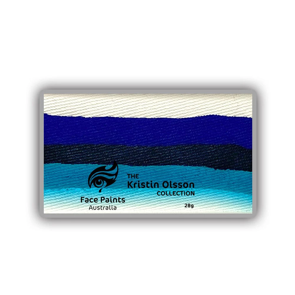 Face Paints Australia Face Paint Australia Duo Cake By Kristin Olsson - Ulysses (28 Gm) 1 Face Paints Australia Face Paint Australia Duo Cake By Kristin Olsson - Ulysses (28 Gm)
