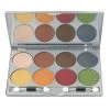 Kryolan Warm Viva Pro Powder Palettes FR2 (8 Colors) Makeup