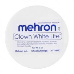 Mehron Clown White Lite Makeup (7 Oz)