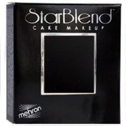 Mehron Black Starblend Cake Makeup (2 Oz)