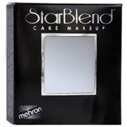 Mehron White Starblend Cake Makeup - Moonlight White 19B (2 Oz) Face Paint Brands