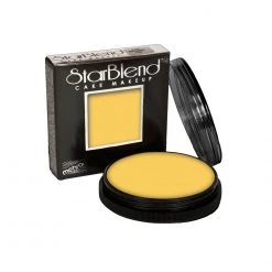 Face Paint Brands Mehron Yellow Starblend Cake Makeup Y (2 Oz)