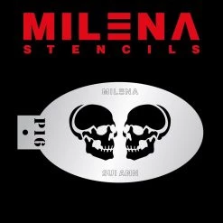 Milena Stencils - Skulls P16