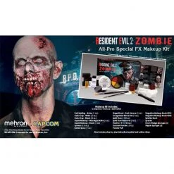 Mehron Resident Evil 2 Zombie Makeup Kit Halloween Makeup