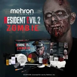 Mehron Resident Evil 2 Zombie Makeup Kit Halloween Makeup