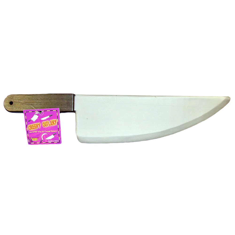 Forum Novelties Plastic Butcher Knife Prop (19") Giant Props 1 Forum Novelties Plastic Butcher Knife Prop (19") Giant Props