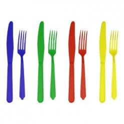 Fun Inc Giant Knife & Fork Sets (12") Giant Props