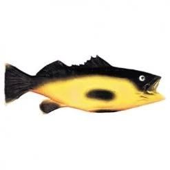 Morris Costumes Black/Yellow Rubber Fish Parade & Walk Around