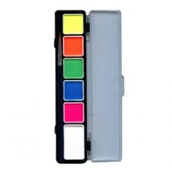 PartyXplosion Special FX Palette 43703 (5 Neon X 3 Gm, White - 6 Gm)