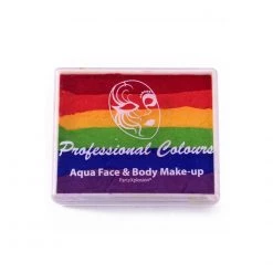 PartyXplosion Aqua 1- Stroke Split Cake - 43942 (50 Gm) Face Paint Brands