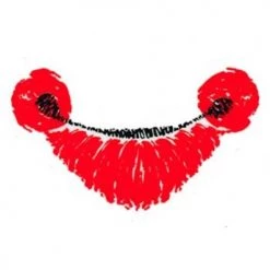 Clown Supplies Inc. Stickers, Give Aways Clown Kiss Stickers