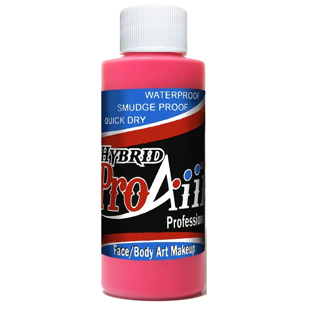 ProAiir Hybrid Fluorescent Makeup - Hot Pink (2.1 Oz) Face Paint Brands 1 ProAiir Hybrid Fluorescent Makeup - Hot Pink (2.1 Oz) Face Paint Brands