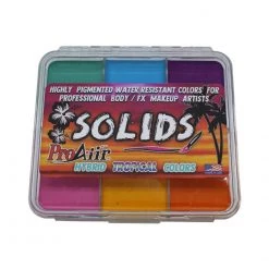 ProAiir Solids Water Resistant Makeup Palette - Tropical