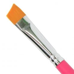 Silly Farm (FAB) Silly Farm Paint Pal Brush - Romantic Rose - Angle 1/2"