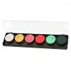 Silly Farm (FAB) Face Paint Brands FAB 6 Color Palette - Holly Jolly (11 Gm)