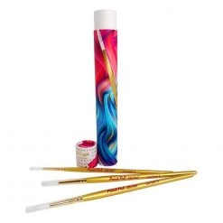 Silly Farm (FAB) Brushes & Tools Silly Farm 3 Piece Luxe Swirl Brush Set