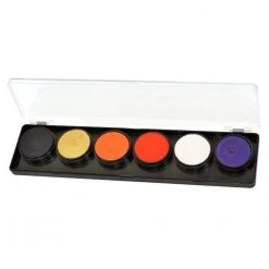 Silly Farm (FAB) FAB 6 Color Palette - Pumpkin Patch (11 Gm) Face Paint Brands