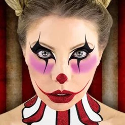 Cinema Secrets Woochie Water Activated Makeup Stencil Kit - Harlequin