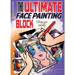 Sparkling Faces Face Painting Practice Block - Childrens Edition