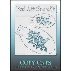 Bad Ass Stencils Air Brush Supplies Bad Ass Copy Cat Stencils - (9048)