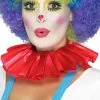 Smiffy's Joke And Novelty Smiffys Clown Neck Ruffle - Red