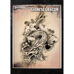 Tattoo Pro Stencils Series 1 - Chinese Dragon Air Brush Supplies