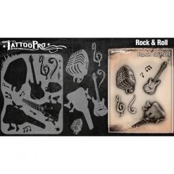 Tattoo Pro Stencils Series 2 - Rock And Roll