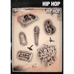 Tattoo Pro Stencils Series 3 - Hip Hop Air Brush Supplies