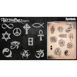 Tattoo Pro Stencils Series 3 - Symbols