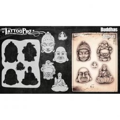 Tattoo Pro Stencils Series 5 - Buddahs Air Brush Supplies