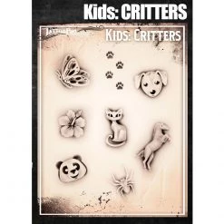 Tattoo Pro Stencils Kids Series - Critters Air Brush Supplies