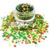 VIVID Glitter Loose Chunky Glitter - Christmas Miracle Glitter & Glitter Tattoo