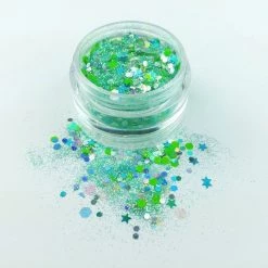 Glitter & Glitter Tattoo VIVID Glitter Loose Chunky Glitter Mix - Sea Of Glass