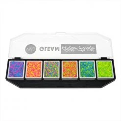 VIVID Glitter VIVID Gleam Glitter Cream Palette - Galactic UV (6 Color)
