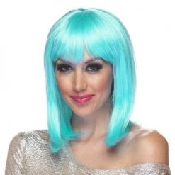 Wigs By Color Characters By West Bay Doll Wig - Light Blue