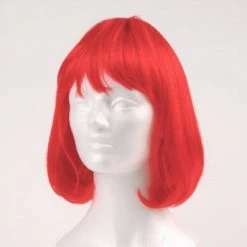 West Bay Party Page Wig - Red