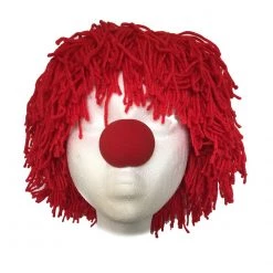 Morris Costumes Deluxe Raggedy Andy Wig - Red Wigs By Color