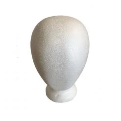 Hairess Corporation Styrofoam Head - Short Wig (10" High) - No Face Wigs By Color