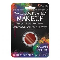 Cinema Secrets Face Paint Brands Woochie Bruised Red Water Activated Makeup (0.07 Oz/1.98 Gm)
