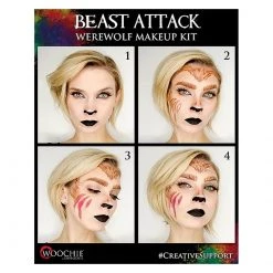 Cinema Secrets Face Paint Brands Woochie Dark Flesh Water Activated Makeup (0.07 Oz/1.98 Gm)