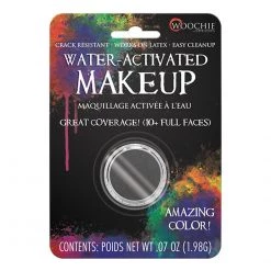 Cinema Secrets Woochie Dark Grey Water Activated Makeup (0.07 Oz/1.98 Gm) Face Paint Brands