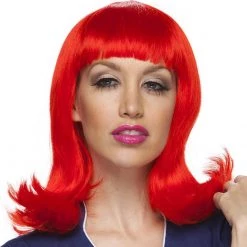 Characters By West Bay Peggy Sue Wig - Red Wigs By Color