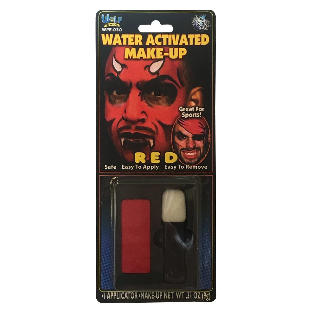 Wolfe FX Red Water Based Makeup W/ Applicator (9 Gm) Face Paint Brands 1 Wolfe FX Red Water Based Makeup W/ Applicator (9 Gm) Face Paint Brands
