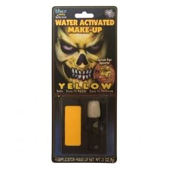 Wolfe FX Yellow Water Based Makeup W/ Applicator (9 Gm) Face Paint Brands